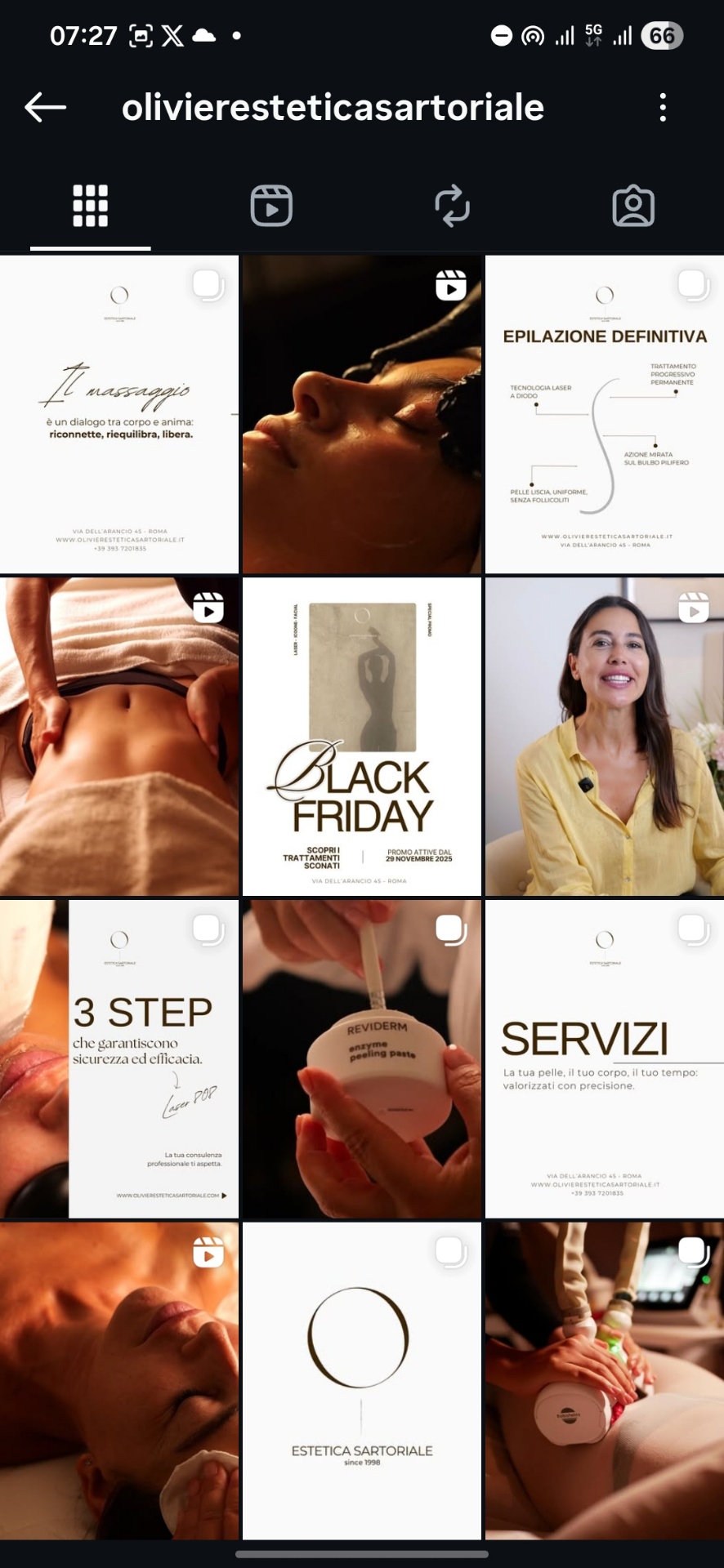 Olivier Estetica Sartoriale - Social Media & Branding case study