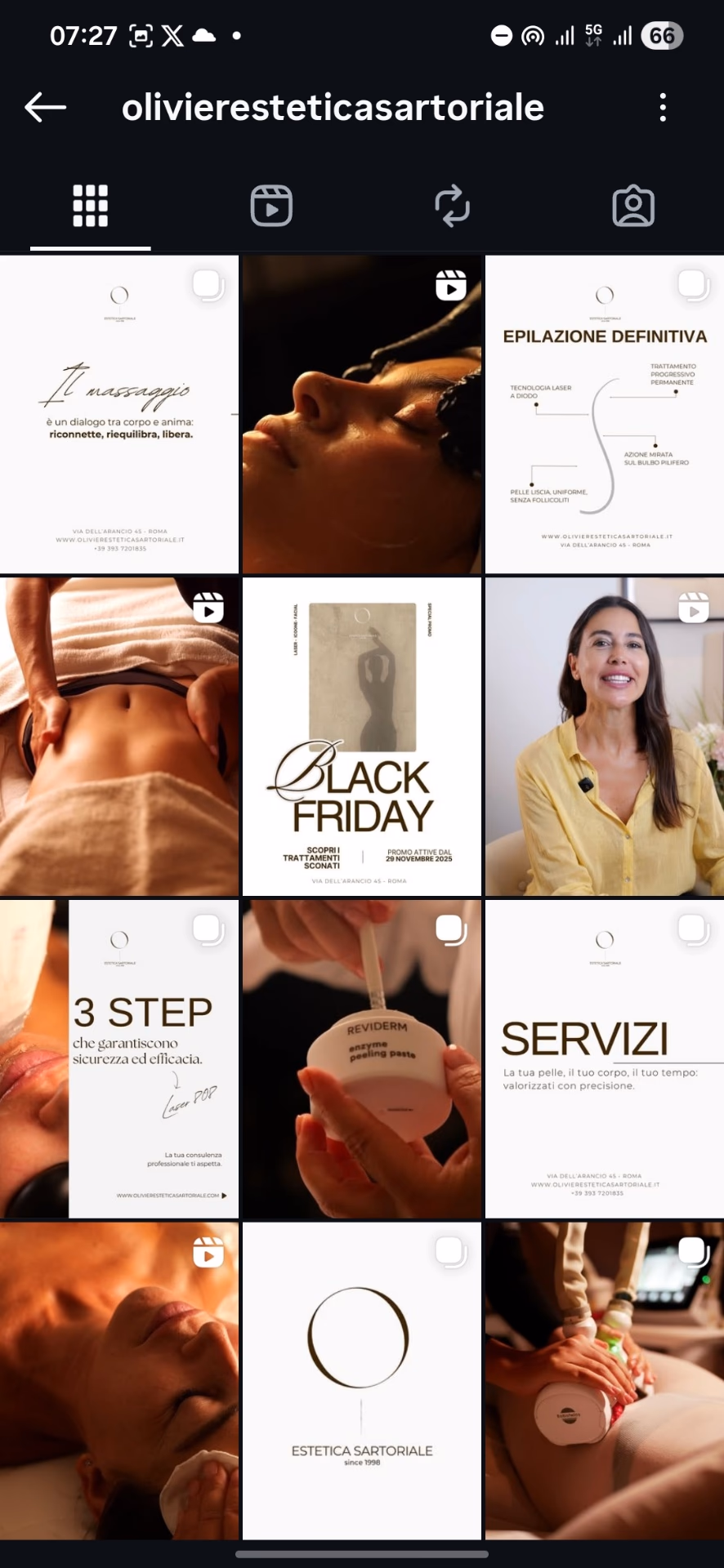 Olivier — Estetica sartoriale